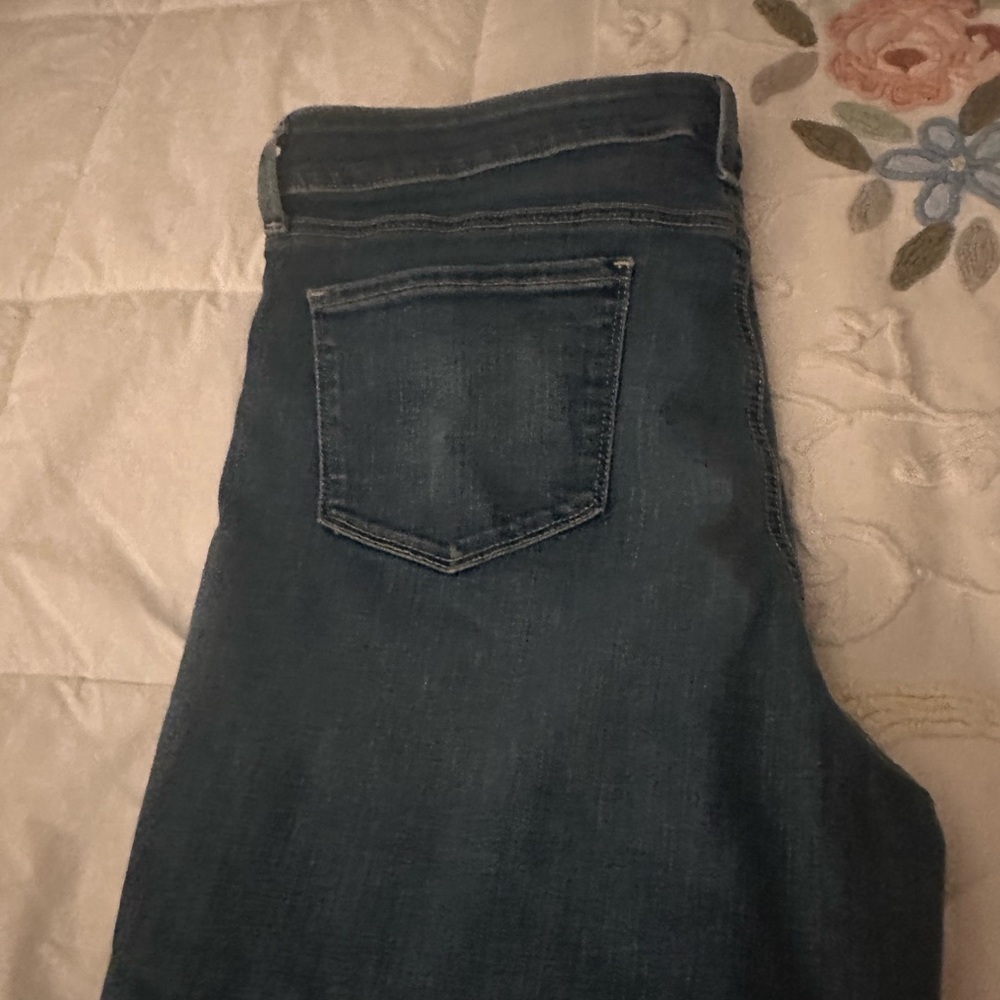 NYDJ Marilyn Straight Jeans - Dark Wash - Picture 2 of 5